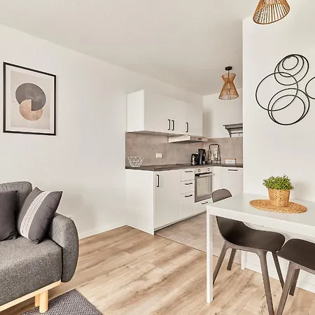 Moderne Stilvoll Eingerichtete Neubauwohnung Mannheim Exterior photo