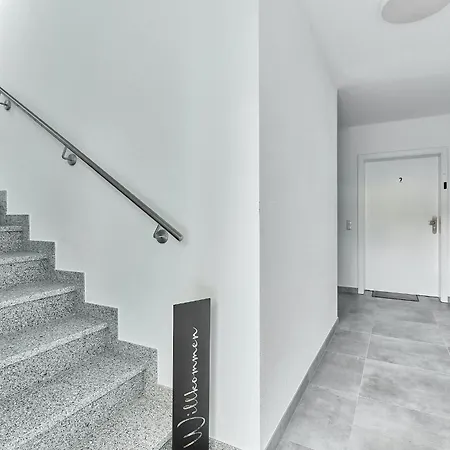 Moderne Stilvoll Eingerichtete Neubauwohnung Mannheim Exterior photo