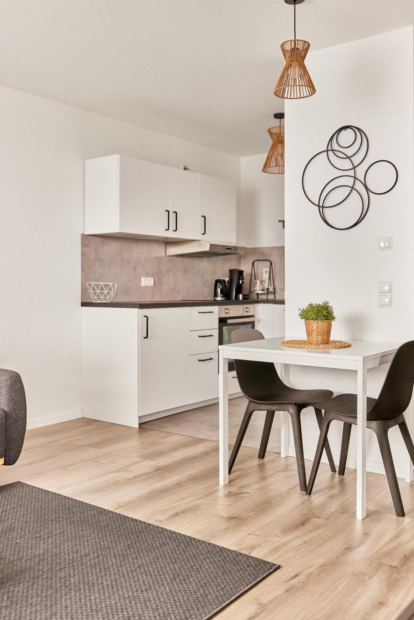 Apartment Moderne Stilvoll Eingerichtete Neubauwohnung