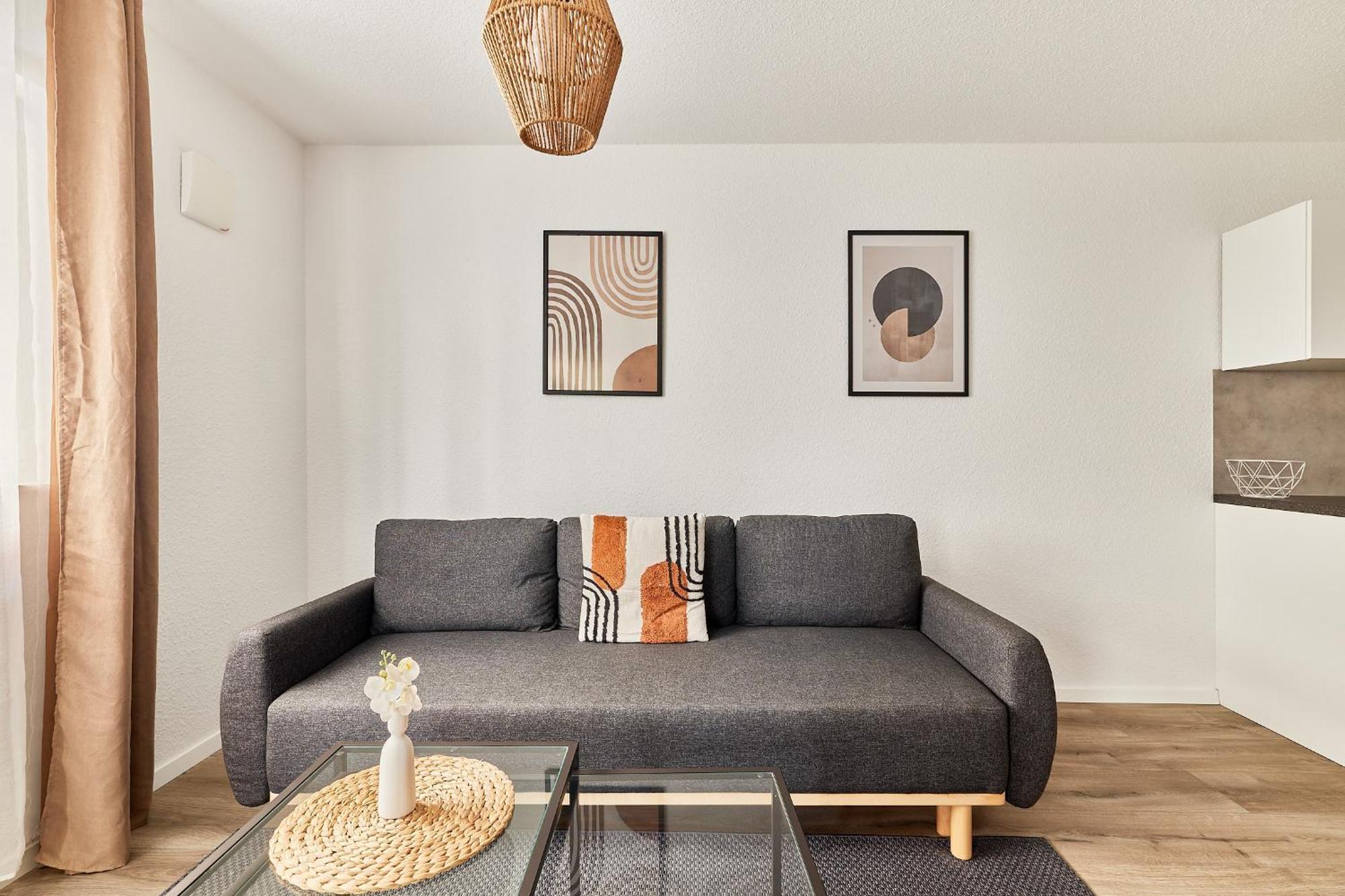 Moderne Stilvoll Eingerichtete Neubauwohnung Apartment